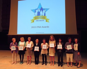 IFNA 2015 Award Recipients at IFNC12 with Dr. Kit Chesla, IFNA President